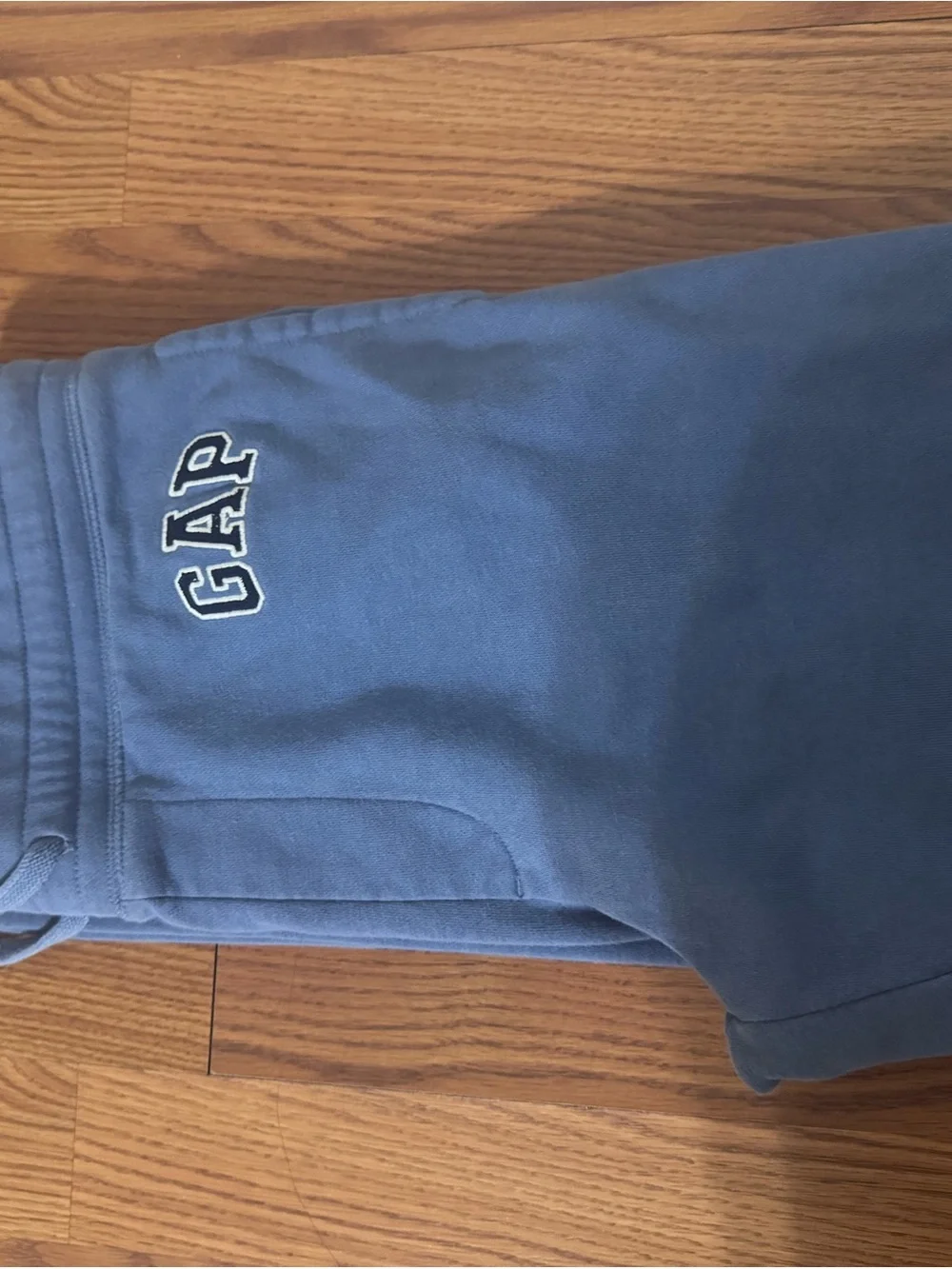 GAP Dusty Blue Logo Joggers - Picture 1 of 3